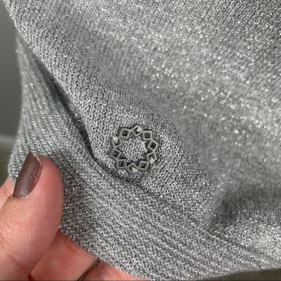 Numph || Silver Short Sleeved Sweater - Picture 8 of 10